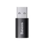 Sortimenta jaunumi - Baseus Ingenuity USB-A to USB-C adapter OTG (black) ZJJQ000101 - ātri pasūtīt no ražotāja