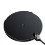 Data Cables - Inductive wireless charger Baseus Digital LED 15W (black) CCED000001 - quick order from manufacturer