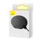 Data Cables - Inductive wireless charger Baseus Digital LED 15W (black) CCED000001 - quick order from manufacturer