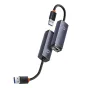 Sortimenta jaunumi - Network adapter Baseus Lite Series USB to RJ45, 1000Mbps (grey) WKQX000113 - ātri pasūtīt no ražotāja