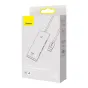 Sortimenta jaunumi - Baseus Lite Series Hub 4in1 USB to 4x USB 3.0, 25cm (White) WKQX030002 - ātri pasūtīt no ražotāja