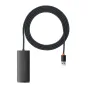 Sortimenta jaunumi - Hub 4w1 Baseus Lite Series USB do 4x USB 3.0 2m (czarny) WKQX030201 - ātri pasūtīt no ražotāja