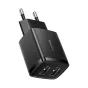 Wall charger - Baseus Compact Quick Charger, 2x USB, 10.5W (black) CCXJ010201 - quick order from manufacturer
