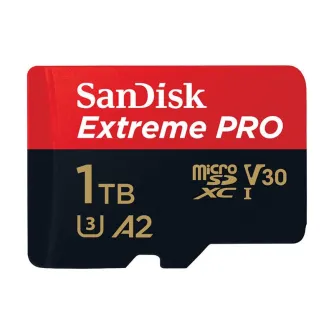 Memory Cards - Memory card SANDISK EXTREME PRO microSDXC 1TB 200/140 MB/s UHS-I U3 (SDSQXCD-1T0 - quick order from manufacturer