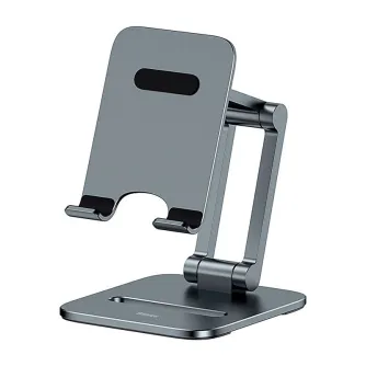 Telefonu statīvi - Stand holder Baseus Biaxial for phone (grey) LUSZ000013 - ātri pasūtīt no ražotāja