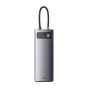 Hub 9in1 Baseus Metal Gleam Series, USB-C to 2x USB 3.0 + 2x HDMI + USB 2.0 