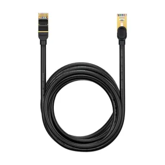 Sortimenta jaunumi - Baseus Ethernet RJ45, 10Gbps, 8m network cable (black) WKJS010601 - ātri pasūtīt no ražotāja