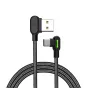 Kabeļi - USB to USB-C cable Mcdodo CA-5280 LED, 1.2m (black) CA-5281 - ātri pasūtīt no ražotāja