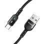 Kabeļi - USB Spring Cable to USB-C Mcdodo Omega CA-6420 1.8m (Black) CA-6420 - ātri pasūtīt no ražotāja