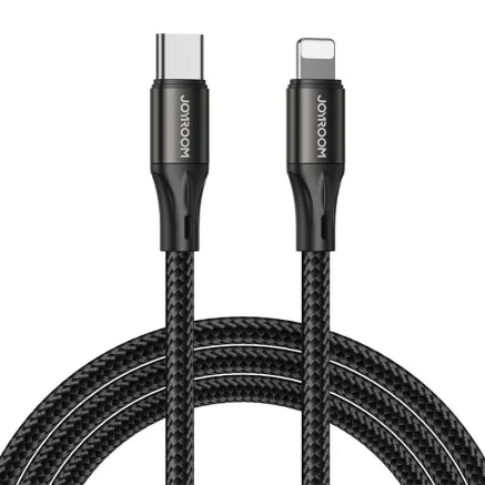 USB-C Cable for Lightning Joyroom S-2024N1-PD 20W 2m (Black) S-2024N1-PD