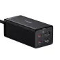 Kameras bateriju lādētāji - Wall charger Baseus GaN5 Pro 2xUSB-C + USB + HDMI, 67W (black) CCGP110201 - ātri pasūtīt no ražotāja