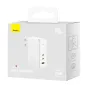 Kabeļi - Wall charger Baseus GaN5 Pro 2xUSB-C + USB, 140W (white) CCGP100202 - ātri pasūtīt no ražotāja
