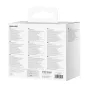 Kabeļi - Wall charger Baseus GaN5 Pro 2xUSB-C + USB, 140W (white) CCGP100202 - ātri pasūtīt no ražotāja