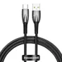 Kabeļi - USB cable for USB-C Baseus Glimmer Series, 100W, 1m (Black) CADH000401 - ātri pasūtīt no ražotāja