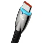 Kabeļi - USB cable for USB-C Baseus Glimmer Series, 100W, 1m (Black) CADH000401 - ātri pasūtīt no ražotāja