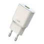 Discontinued - Wall charger XO L92D, 1x USB, 18W, QC 3.0 (white) L92D (EU)