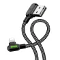 Kabeļi - USB-Lightning kabelis, Mcdodo CA-4673, leņķveida, 1,8 m (melns) CA-4673 - ātri pasūtīt no ražotāja