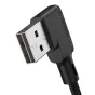 Kabeļi - USB to Lightning cable, Mcdodo CA-7300, angled, 1.8m (black) CA-7300 - ātri pasūtīt no ražotāja