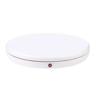 3D/360 foto sistēmas - Rotējošs stends Puluz 45 cm (balts) PU3146EU - perc šodien veikalā un ar piegādi