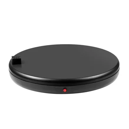 Rotating display stand Puluz with power socket 45 cm (black) PU3147EU