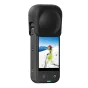 Sortimenta jaunumi - Silicone protective lens cover Puluz for Insta360 X3 (black) PU812B - ātri pasūtīt no ražotāja