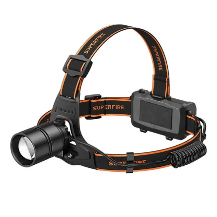 Headlight Superfire HL71, 500lm, USB HL71