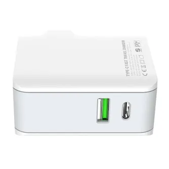 Kabeļi - Wall charger LDNIO A4403C USB, USB-C 20W + USB-C - USB-C cable A4403C Type C-Type C - ātri pasūtīt no ražotāja