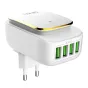 Discontinued - Wall charger LDNIO A4405 4USB, LED lamp + Lightning Cable A4405 Lightning