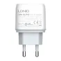 Kabeļi - Wall charger LDNIO A2424C USB, USB-C 20W + USB-C - Lightning Cable A2424C Type C to lig - ātri pasūtīt no ražotāja