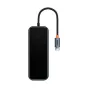 Adapter 4w1 Baseus Hub USB-C na 4xUSB 3.0 (Dark Grey) WKJZ010513