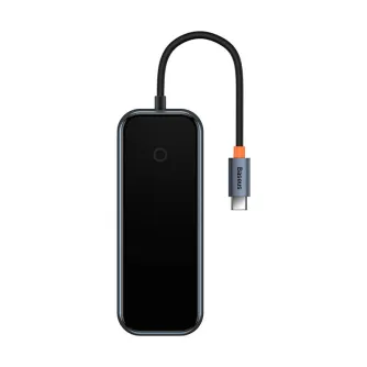Sortimenta jaunumi - Adapter 4w1 Baseus Hub USB-C na 4xUSB 3.0 (Dark Grey) WKJZ010513 - ātri pasūtīt no ražotāja