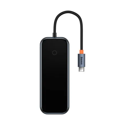 Adapter 4w1 Baseus Hub USB-C na 4xUSB 3.0 (Dark Grey) WKJZ010513