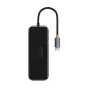 Sortimenta jaunumi - Adapter 4w1 Baseus Hub USB-C na 4xUSB 3.0 (Dark Grey) WKJZ010513 - ātri pasūtīt no ražotāja