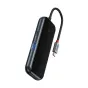 Sortimenta jaunumi - Adapter 4w1 Baseus Hub USB-C na 4xUSB 3.0 (Dark Grey) WKJZ010513 - ātri pasūtīt no ražotāja
