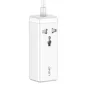 Sortimenta jaunumi - Power strip with 1 AC socket, 2x USB, 2x USB-C LDNIO SC1418, EU/US, 2500W (white) SC1418 EU - ātri pasūtīt no ražotāja