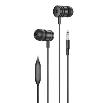 Sortimenta jaunumi - Earphones Foneng EP200 (black) EP200 Black - ātri pasūtīt no ražotāja