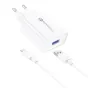 Foneng EU13 Wall Charger + USB to Lightning Cable, 3A (White) EU13 iPhone