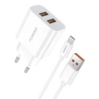 Kabeļi - Dual USB charger Foneng EU45 Micro EU45 Micro - ātri pasūtīt no ražotāja