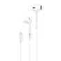 Discontinued - Wired earphones lightning Foneng T28 iPhone (white) T28 iPhone / White