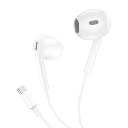 Wired earphones Foneng T61 Type-C (white) T61 Type-C / White