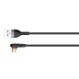 Discontinued - Cable USB to Micro USB LDNIO LS561, 2.4A, 1m (black) LS561 micro
