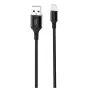 Discontinued - Cable USB to Micro USB XO NB143, 1m (black)