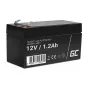Solar Portable Panels - Green Cell Rechargeable battery AGM 12V 1.2Ah Maintenancefree for UPS ALARM - quick order from manufacturer