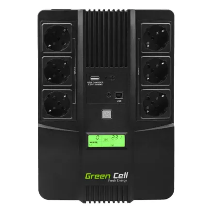 Uninterruptible power supply UPS Green Cell AiO 800VA 480W UPS07