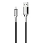 Discontinued - Cable USB to Lightning Cygnett Armoured 12W 3m (black) CY2671PCCAL