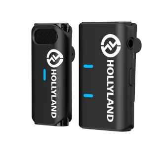 Bezvadu piespraužamie mikrofoni - Hollyland Lark M1 Solo wireless lavalier microphone system - perc šodien veikalā un ar piegādi