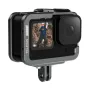 Sortimenta jaunumi - TELESIN Aluminum cage for GoPro Hero 11/10/9 +vertical adapter GP-FMS-G11-TZ - ātri pasūtīt no ražotāja