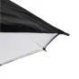 Foto lietussargi - Linkstar PUK-84WB lietussargs atstarojošs melns/balts 84cm - ātri pasūtīt no ražotāja