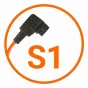 Kameras pultis - Miops Camera Connecting Cable Sony S1 Orange - ātri pasūtīt no ražotāja