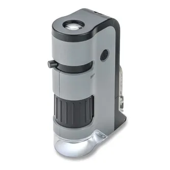Mikroskopi - Carson Handheld Microscope MP-250 MicroFlip 100-200x with Smartphone Adapter - ātri pasūtīt no ražotāja